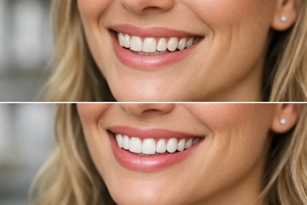 A Veneers Before and After Example That Looks Natural