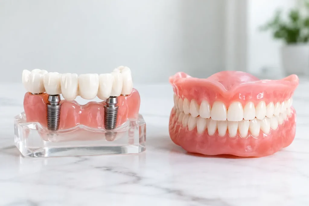Implant Bridge vs Dentures Which Feels Better?